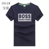 hugo boss t-shirt slim fit pas cher b1911 blue